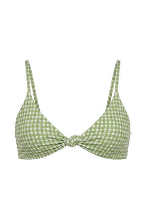 Zen Triangle Knotted Bikini Top