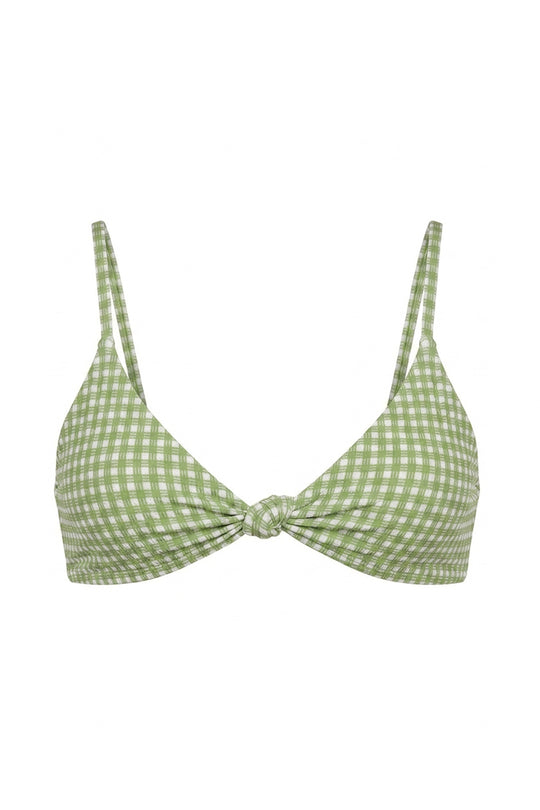 Zen Triangle Knotted Bikini Top