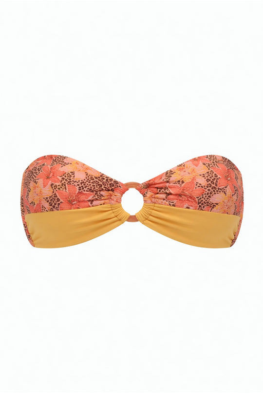 Disco Bandeau Bikini Top