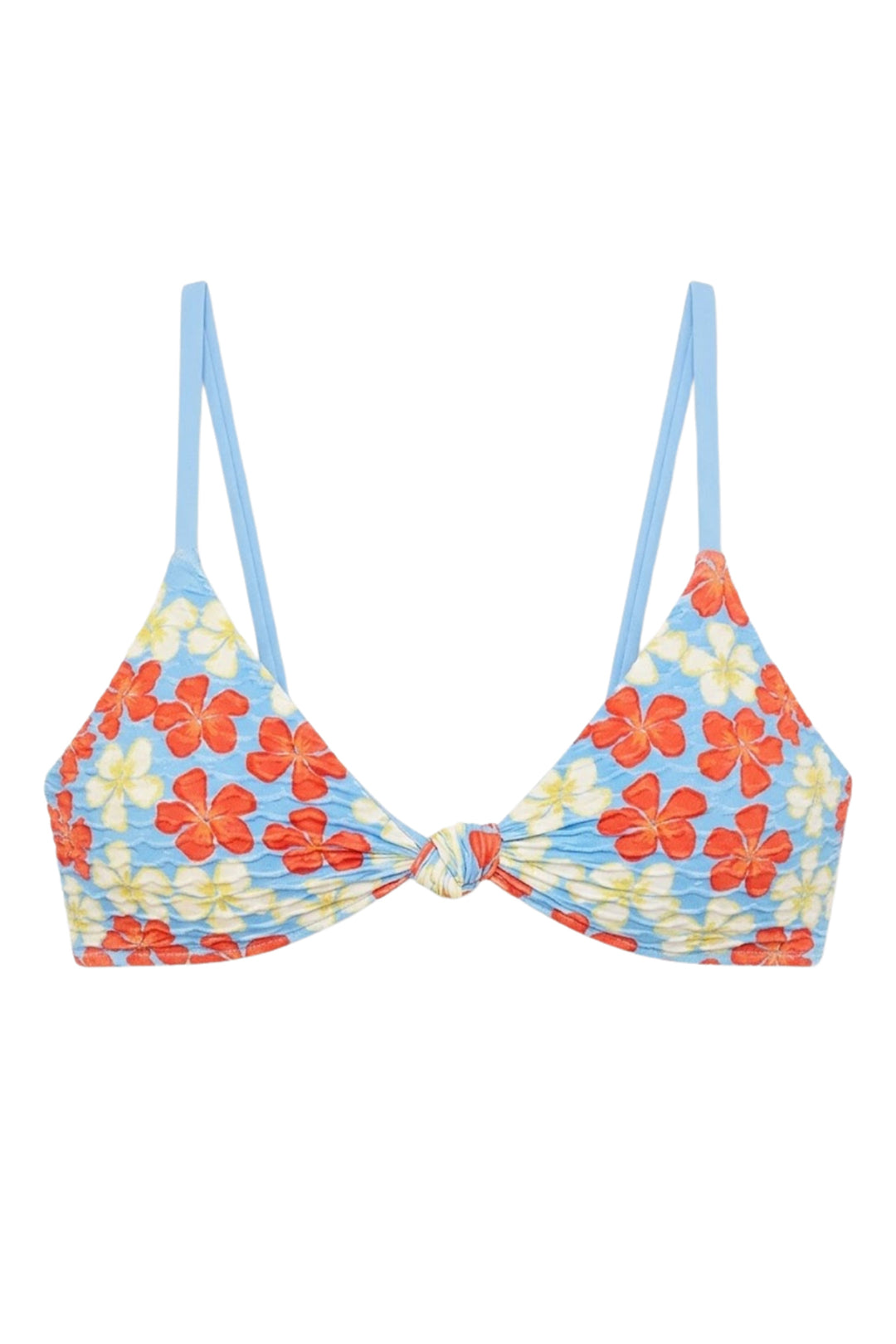 Zen Knotted Triangle Bikini Top