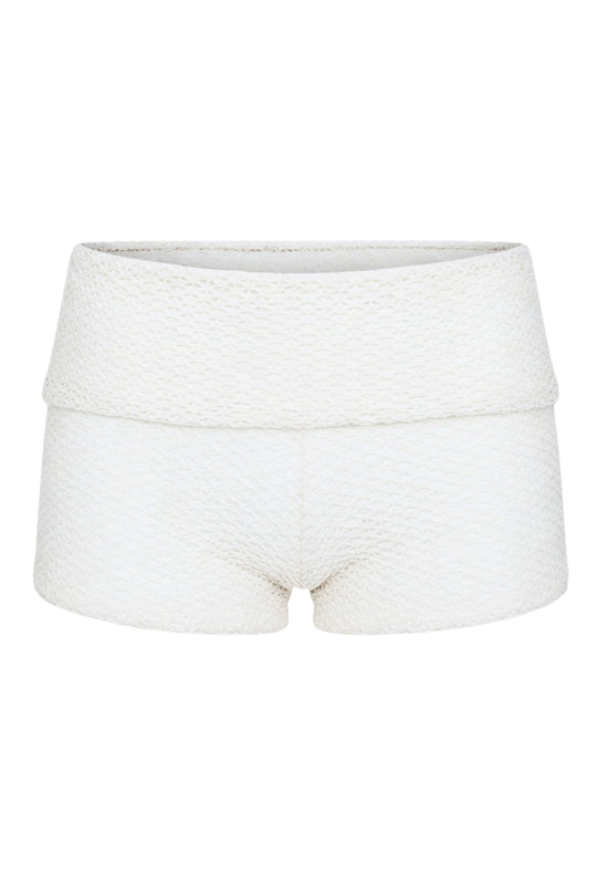 Fold-Over Mini Shorts