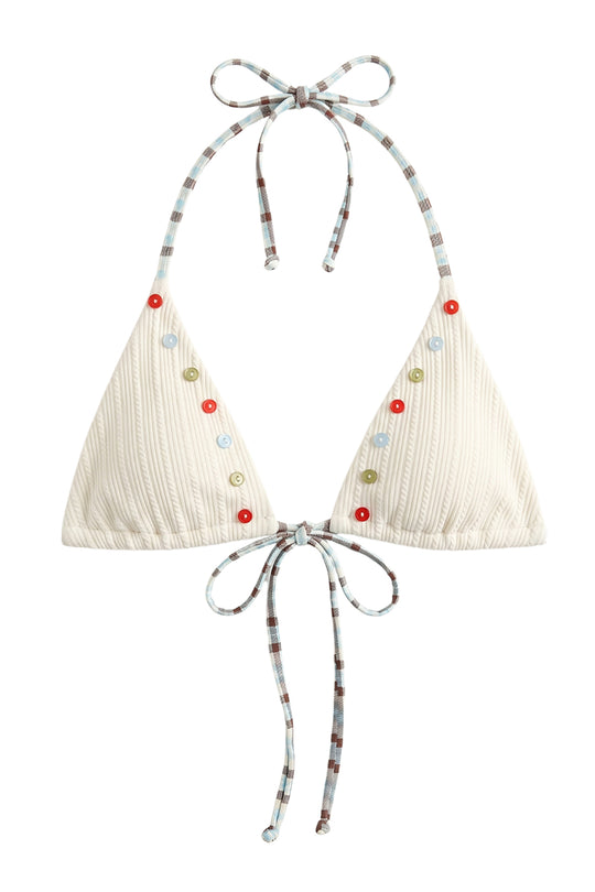 Sayulita Triangle Bikini Top