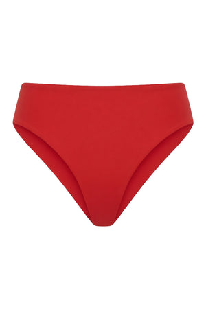 Seashore High Waist Cheeky Bikini Bottom