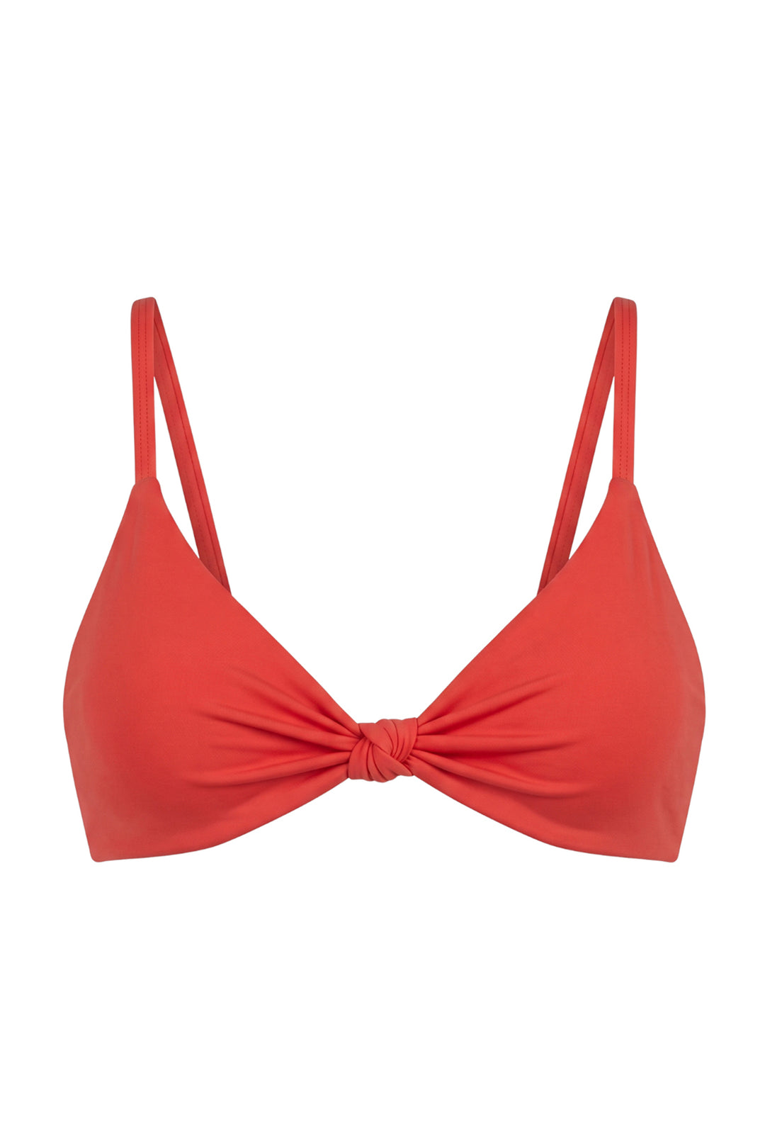 Zen Knotted Triangle Bikini Top