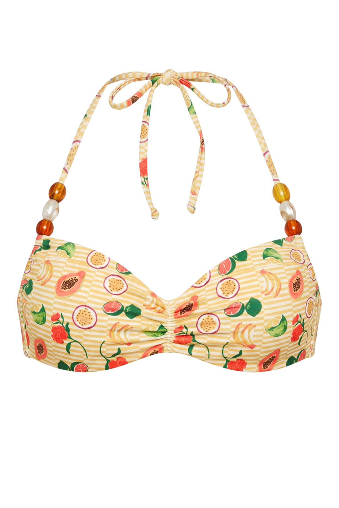 Christina Tie Bandeau Bikini Top