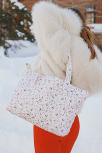 Apres Ski Quilted Tote