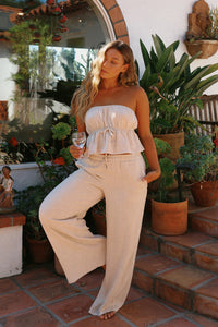 Bre is 5'7" wearing M.