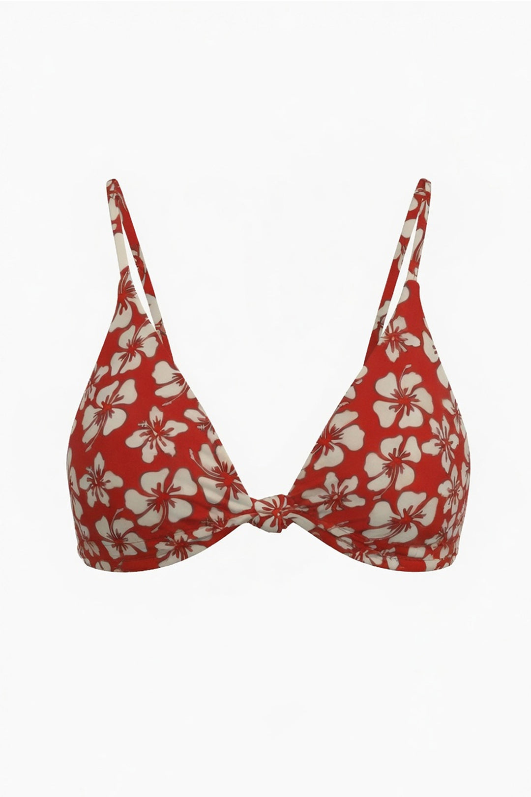 Zen Knotted Triangle Bikini Top
