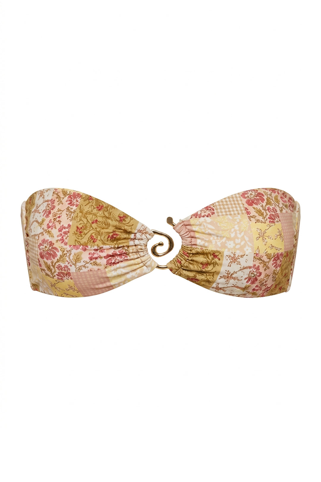 Lotus Bandeau Bikini Top