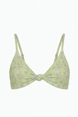 Zen Knotted Triangle Bikini Top