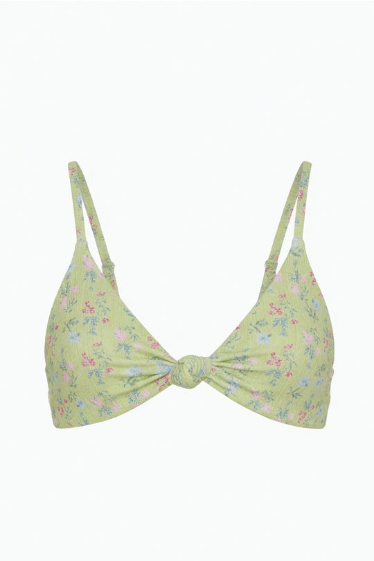 Zen Knotted Triangle Bikini Top