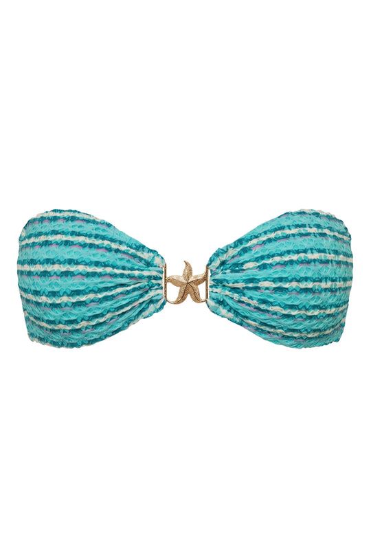 Lotus Bandeau Bikini Top