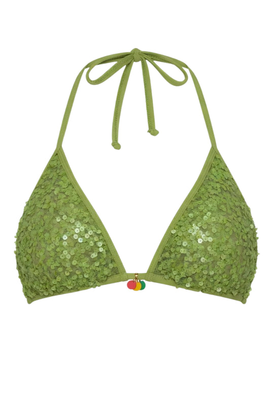 Prince Triangle Bikini Top