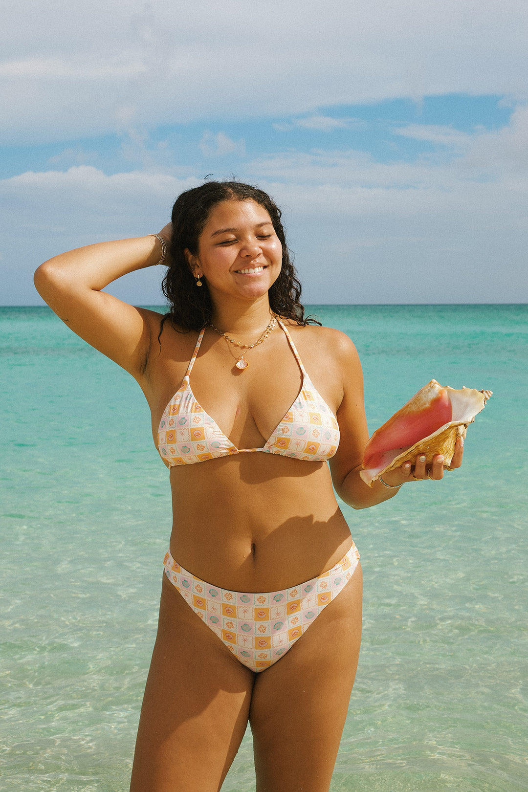 Nocturnal Cheeky Bikini Bottom