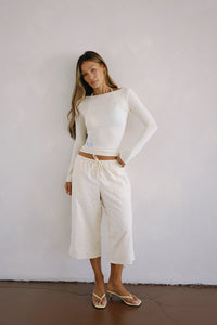 Overcast Sheer Blouse Top