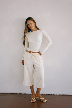 Overcast Sheer Blouse Top