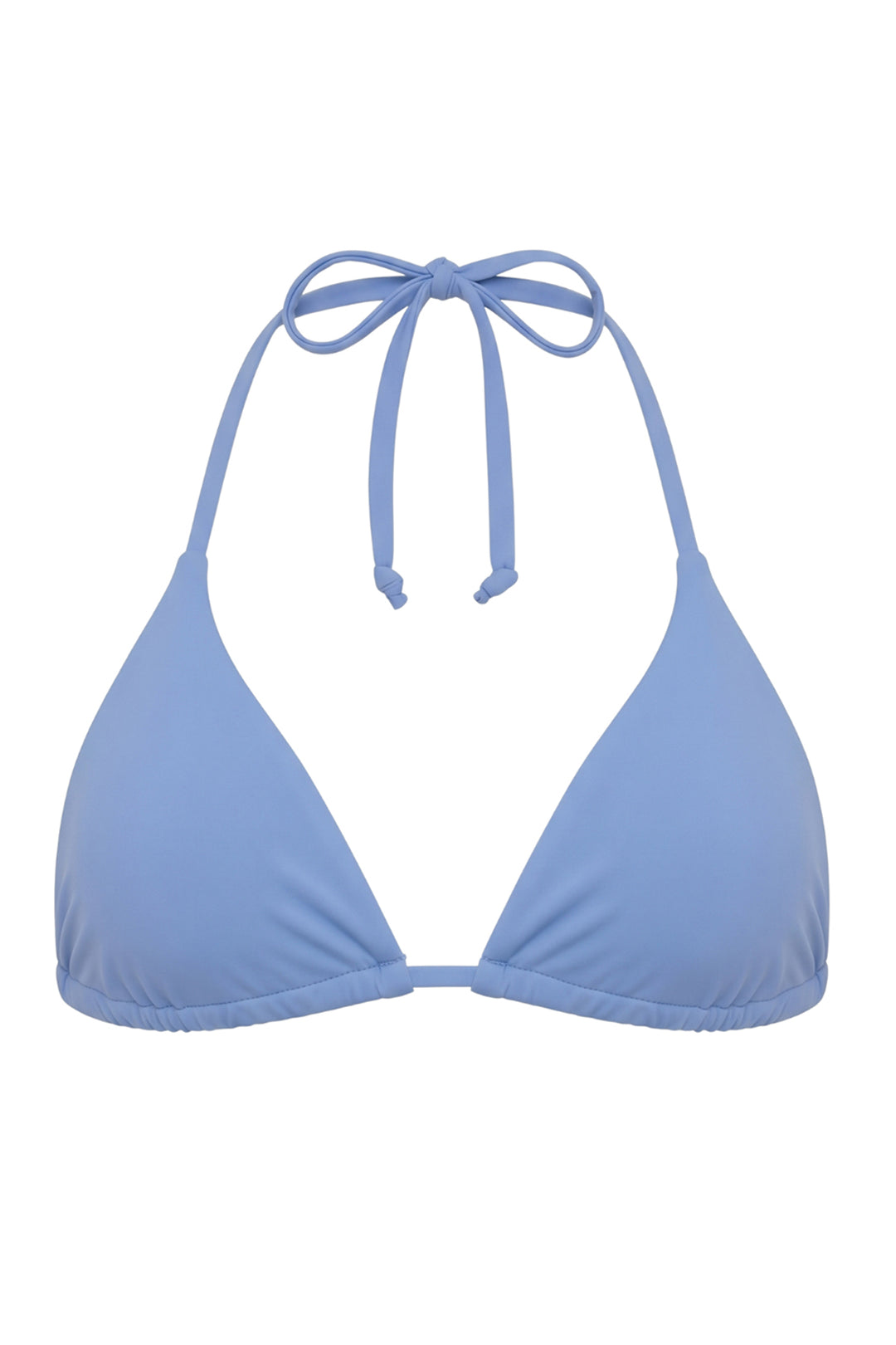 Palm Tie Back Triangle Bikini Top