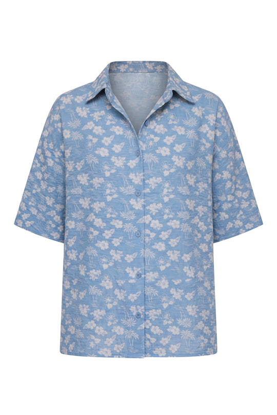 Hawaii Button-Up Top