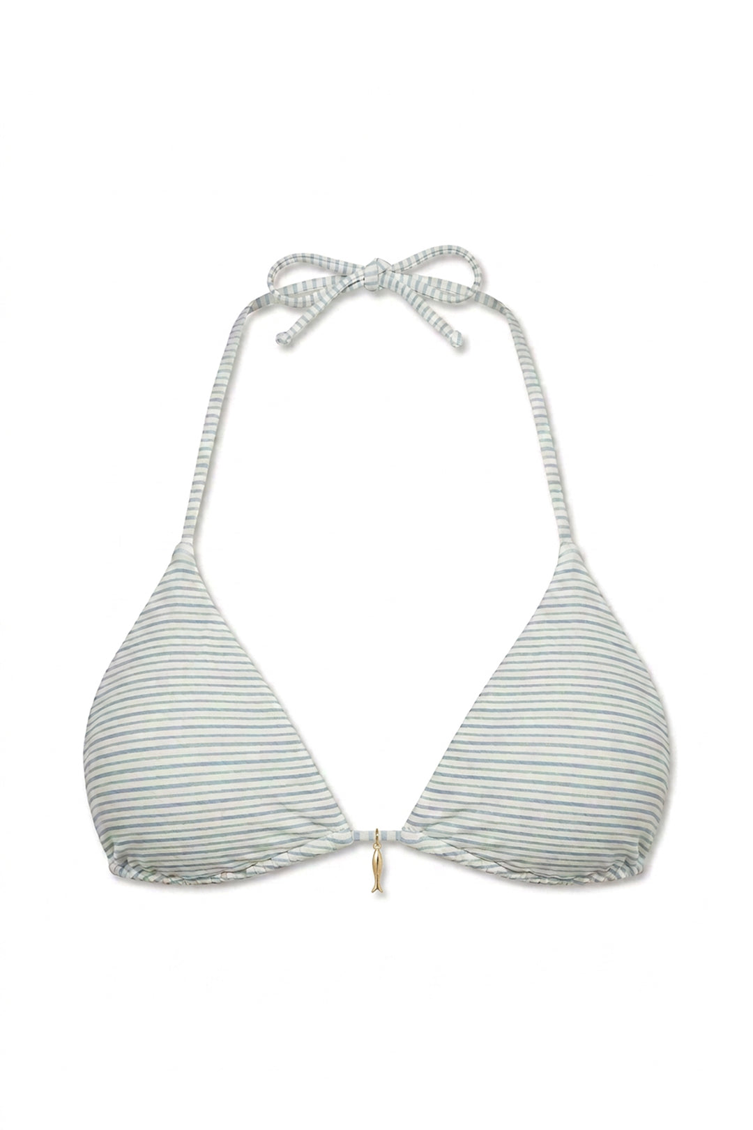 Palm Triangle Bikini Top