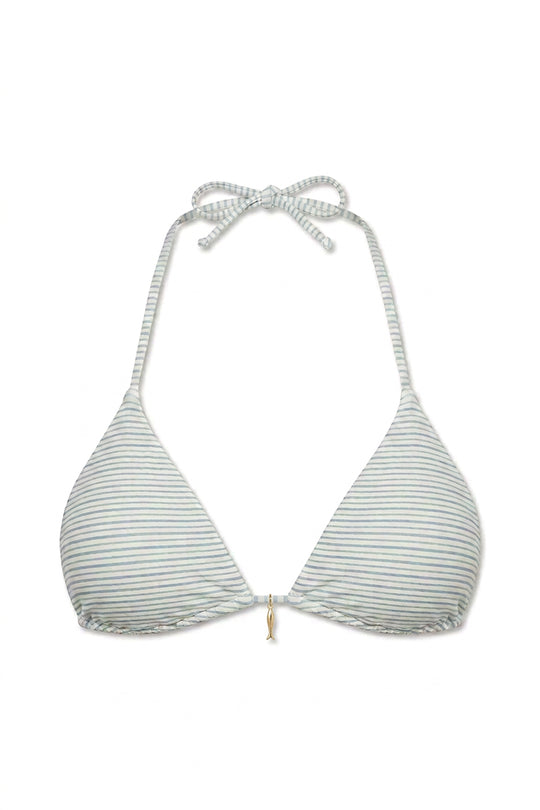 Palm Triangle Bikini Top