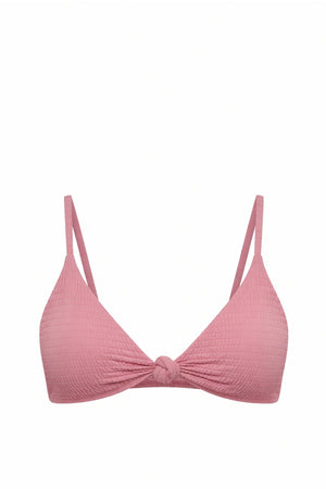 Zen Knotted Triangle Bikini Top