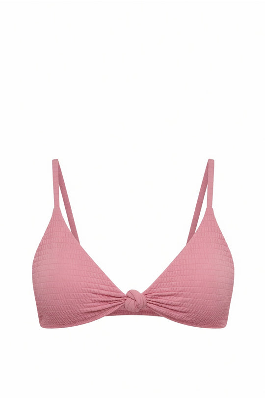 Zen Knotted Triangle Bikini Top