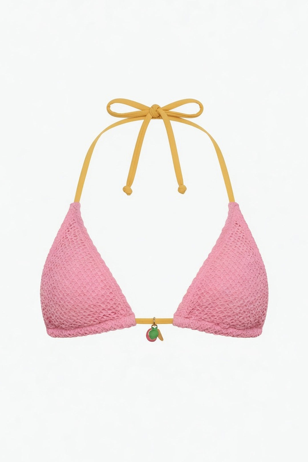 Palm Triangle Bikini Top