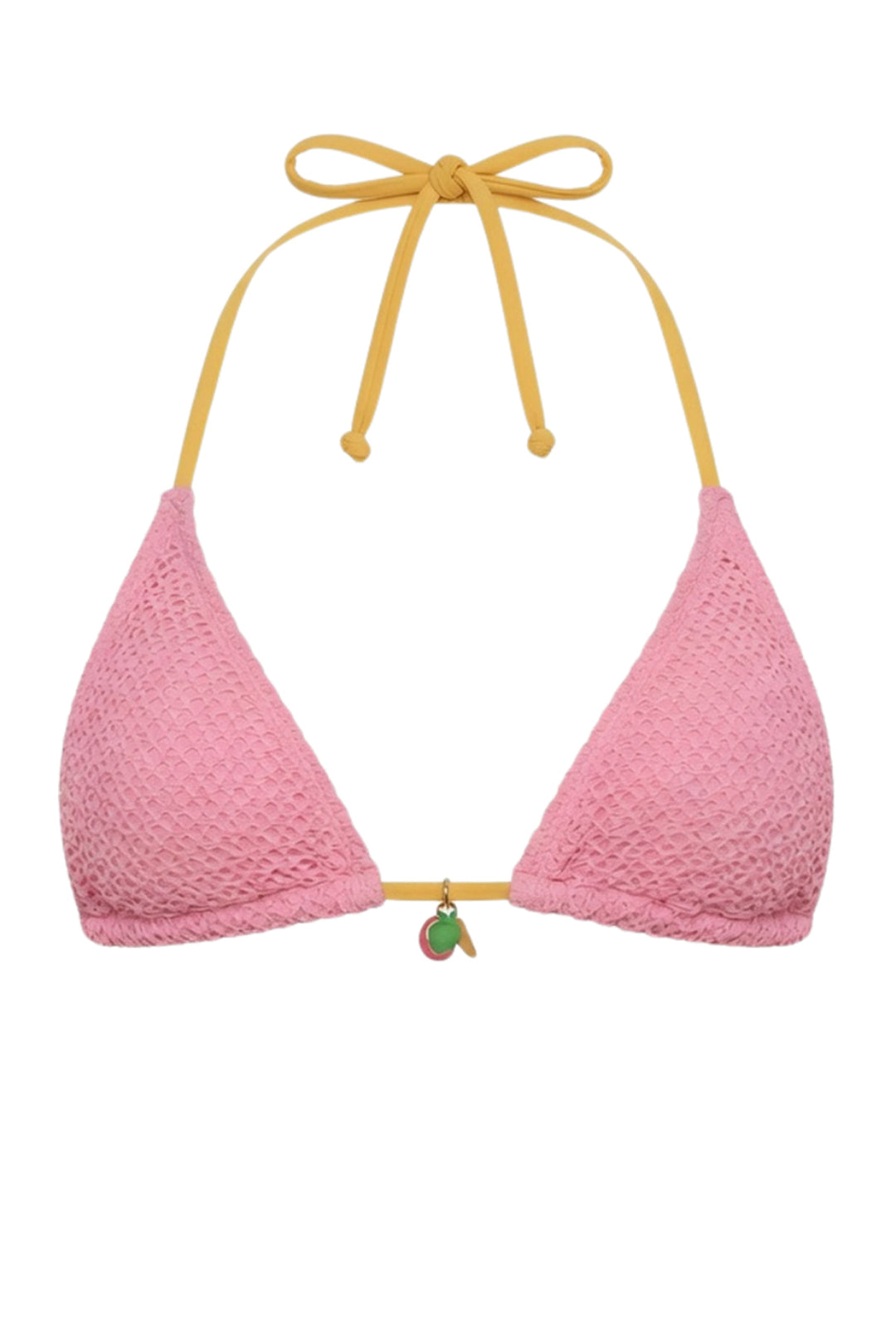 Palm Triangle Bikini Top