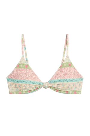 Zen Knotted Triangle Bikini Top
