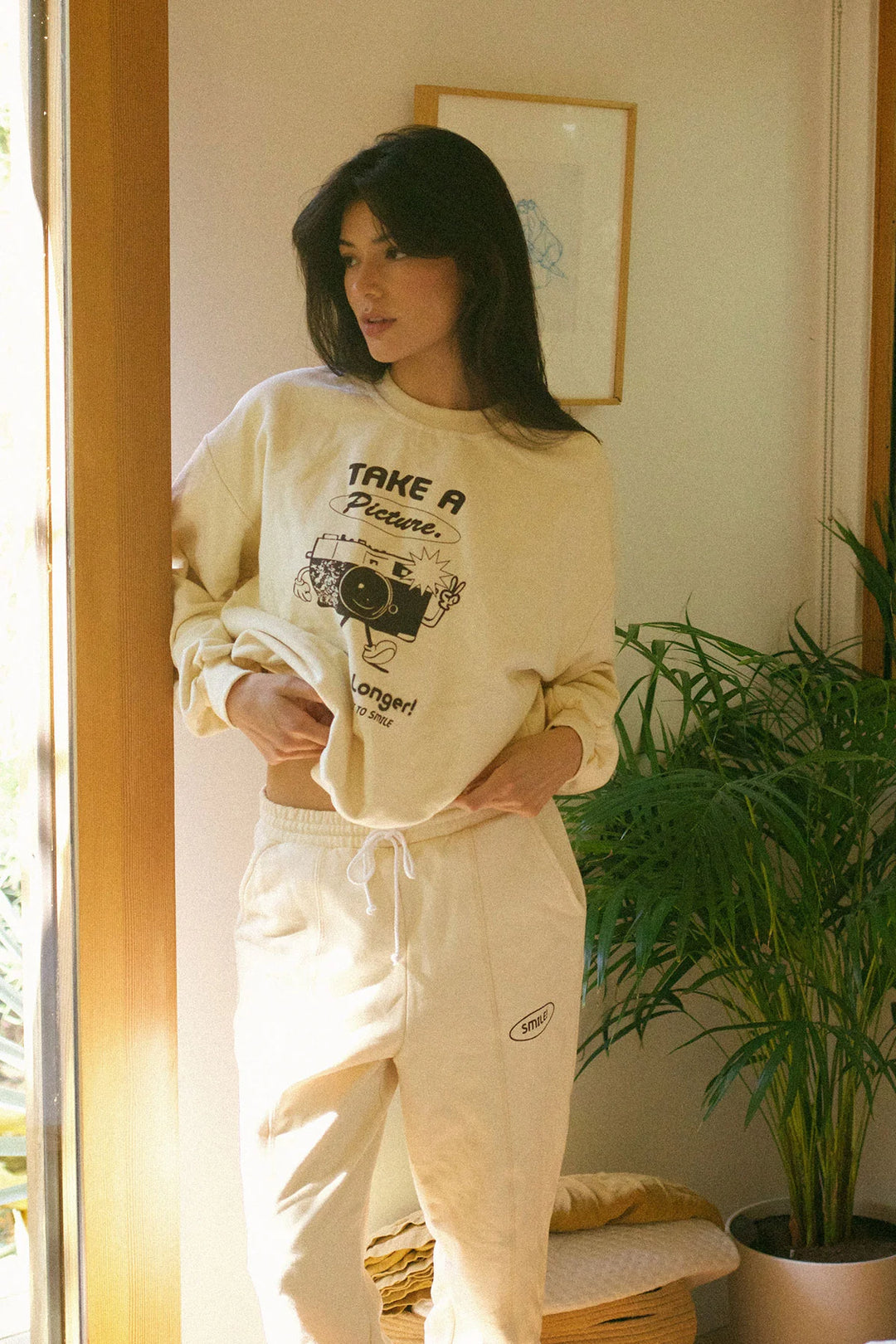 Take A Picture Drawstring Sweatpants