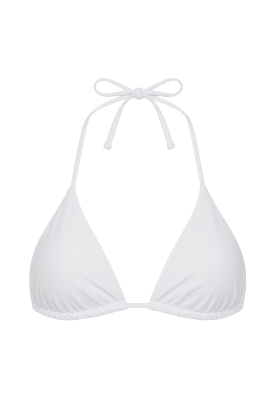 Palm Tie Back Triangle Bikini Top