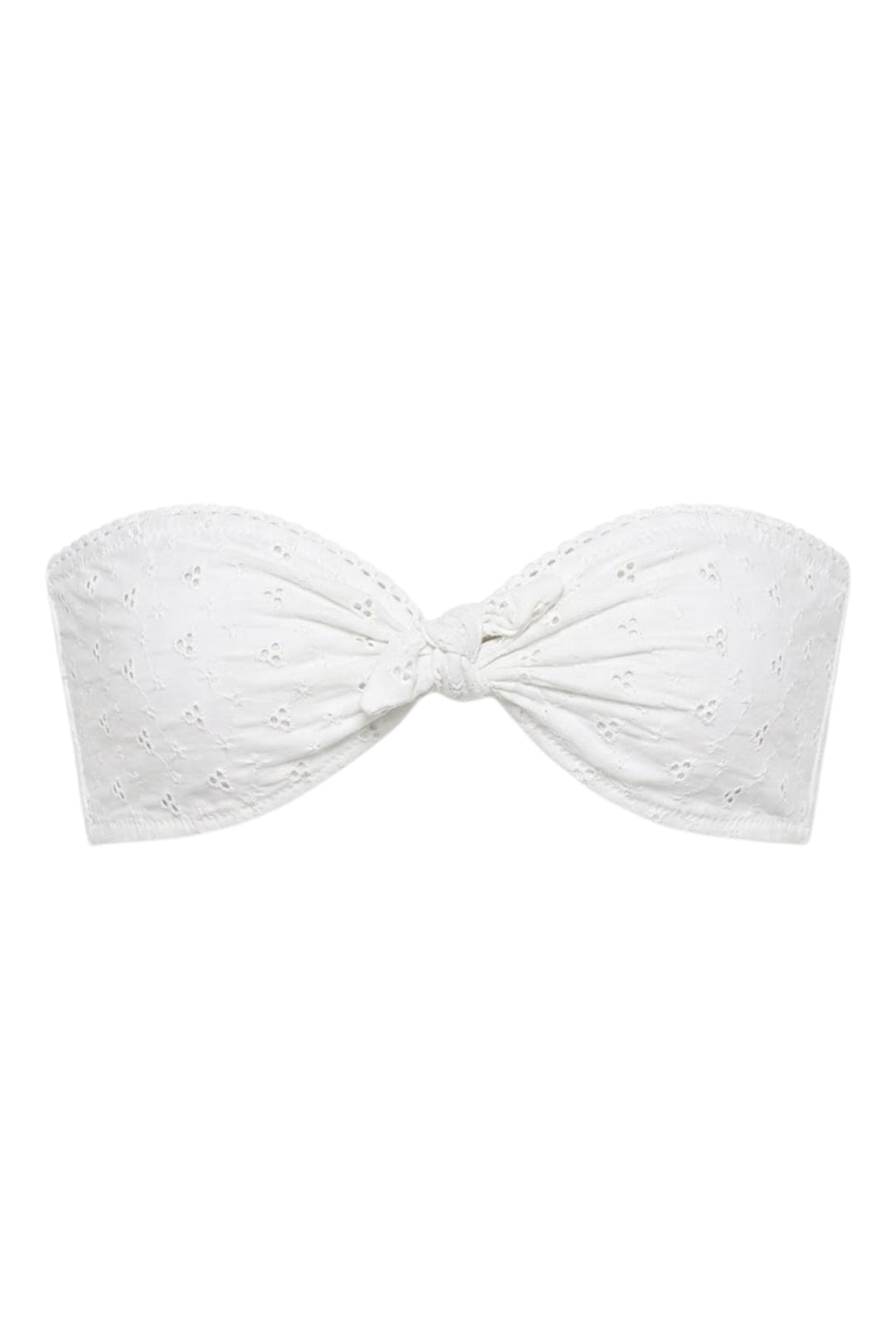 Bunny Knotted Bandeau Bikini Top