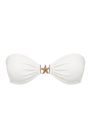 Lotus Bandeau Bikini Top