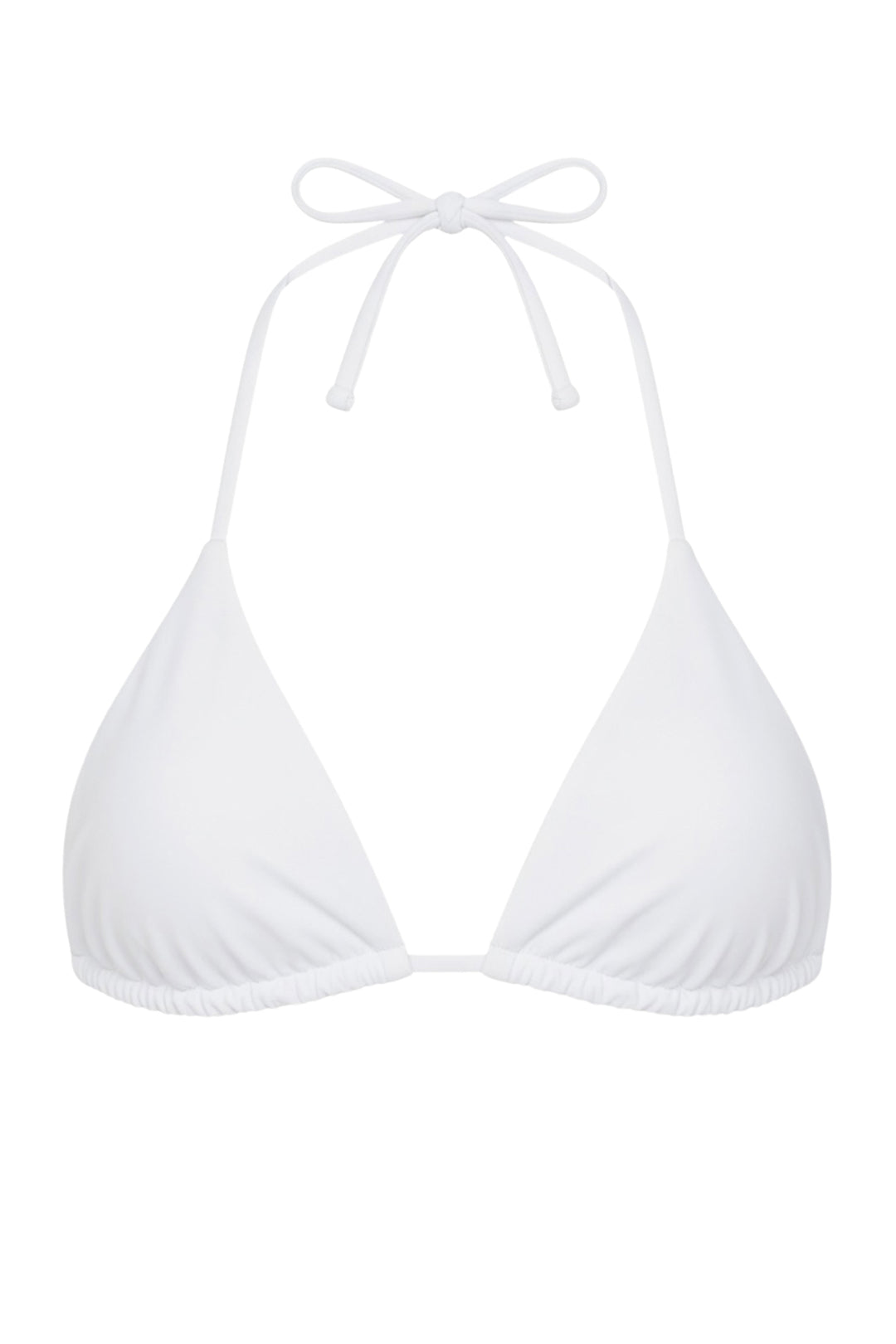 Palm Tie Back Triangle Bikini Top