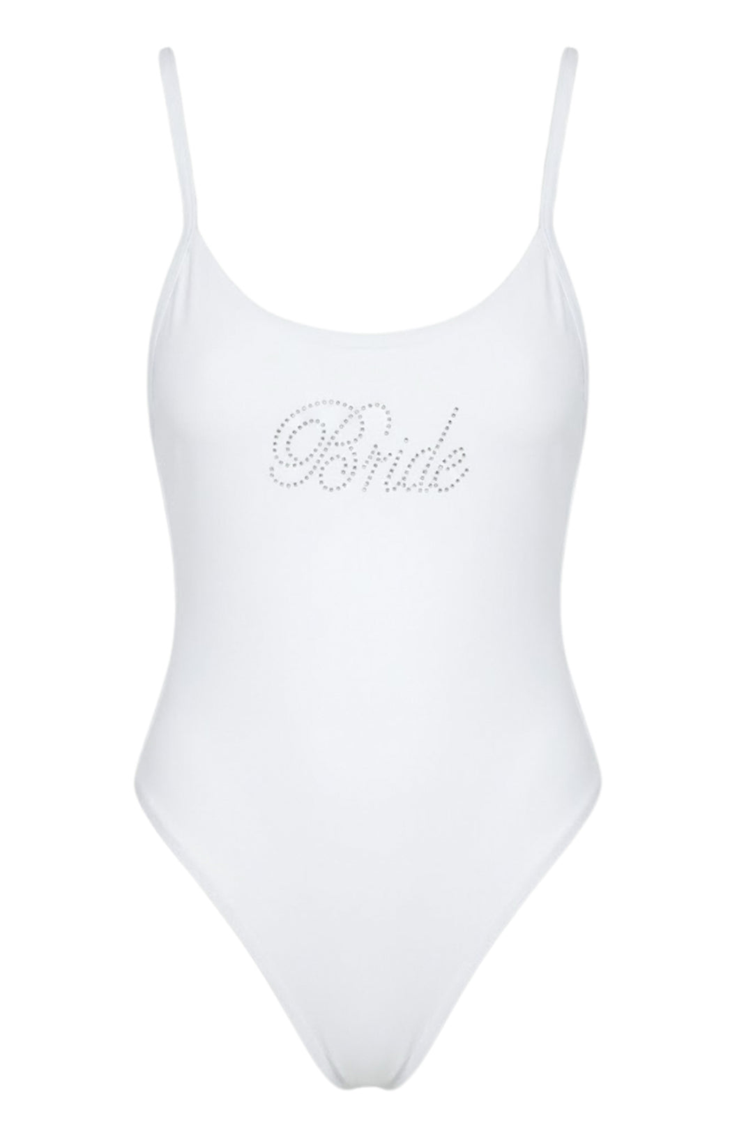 Star Scoop Neckline Bridal One Piece