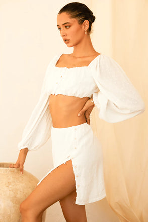 D5055JCROD-IVRY gisella top ivory 3 dippin' daisy's