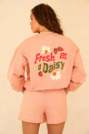 D7117JFTOD-PSND fresh as a daisy crewneck pink sands 2 dippin' daisy's