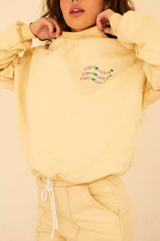 D7118JFTOD-VNLA dd wave crewneck vanilla 3 dippin' daisy's