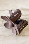 DQ-H0002-BRWH oopsy daisy hair claw clip brown 3 dippin' daisy's