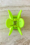 DQ-H0002-LIME oopsy daisy hair claw clip lime 2 dippin' daisy's