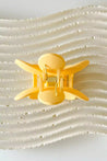 DQ-H0002-YLLW oopsy daisy hair claw clip yellow 2 dippin` daisy`s