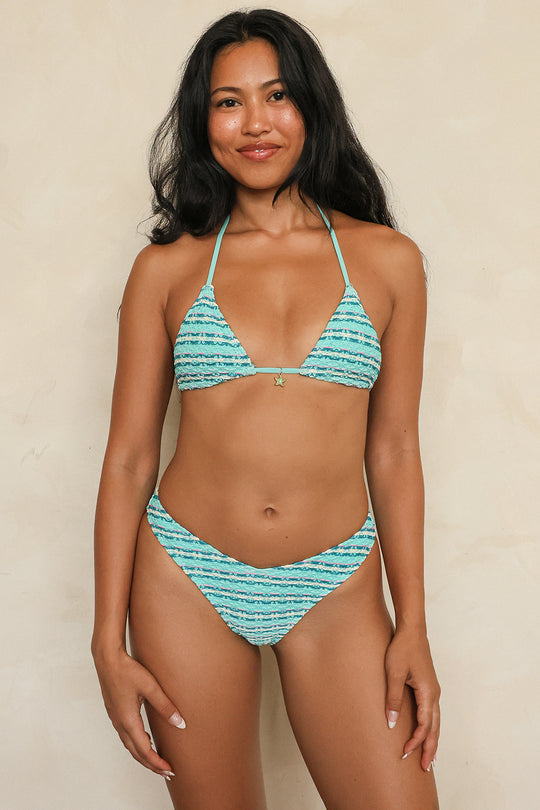 Moon Pool Triangle Super Cheeky Set