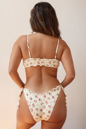 Rosa Rojas Bandeau Toledo Cheeky Set