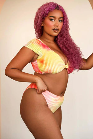 V3145JVELC-BTDY seashore bottom burn tie dye 5 dippin' daisy's