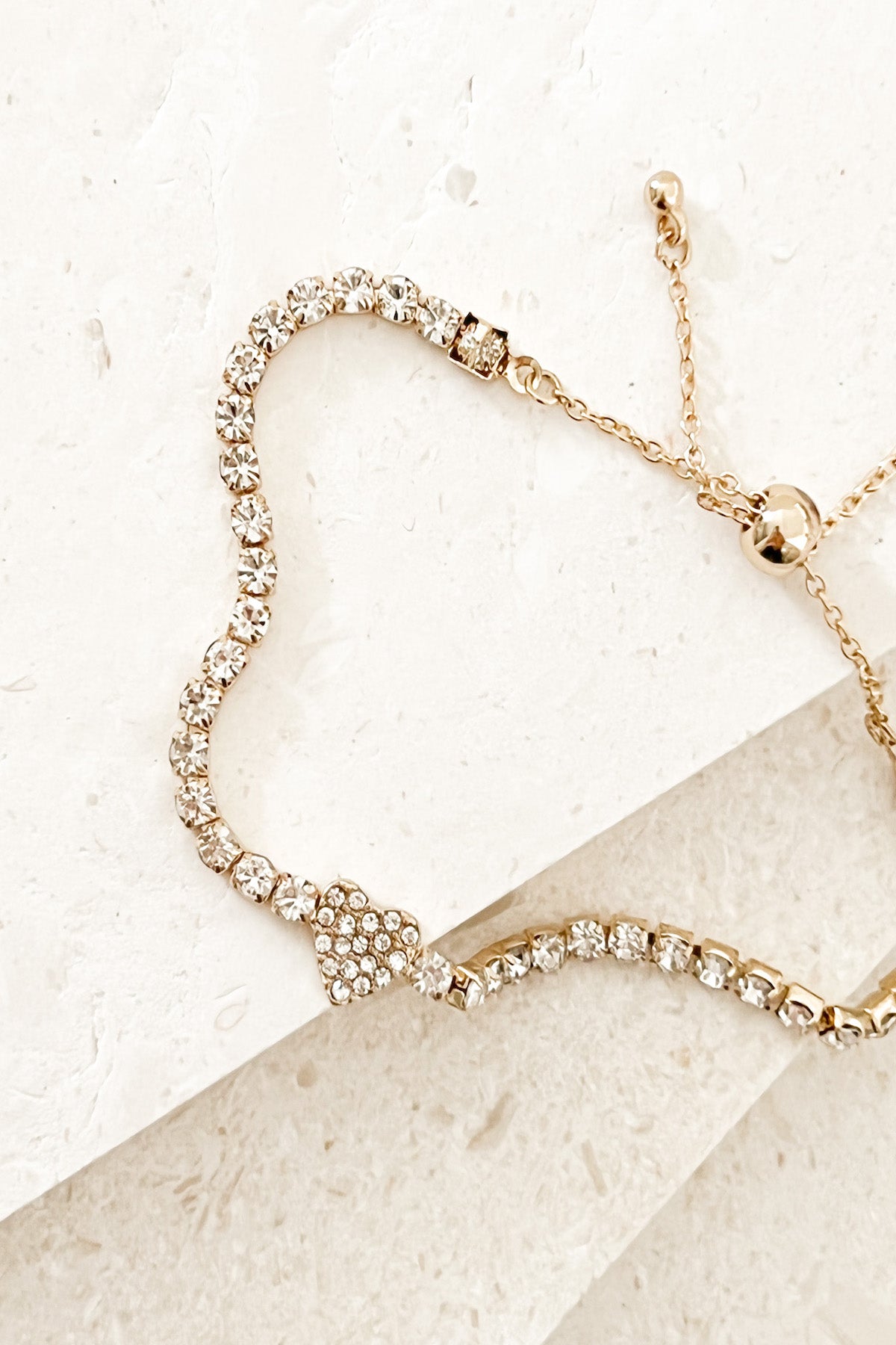 SWEETHEARTS RHINESTONE BRACELET