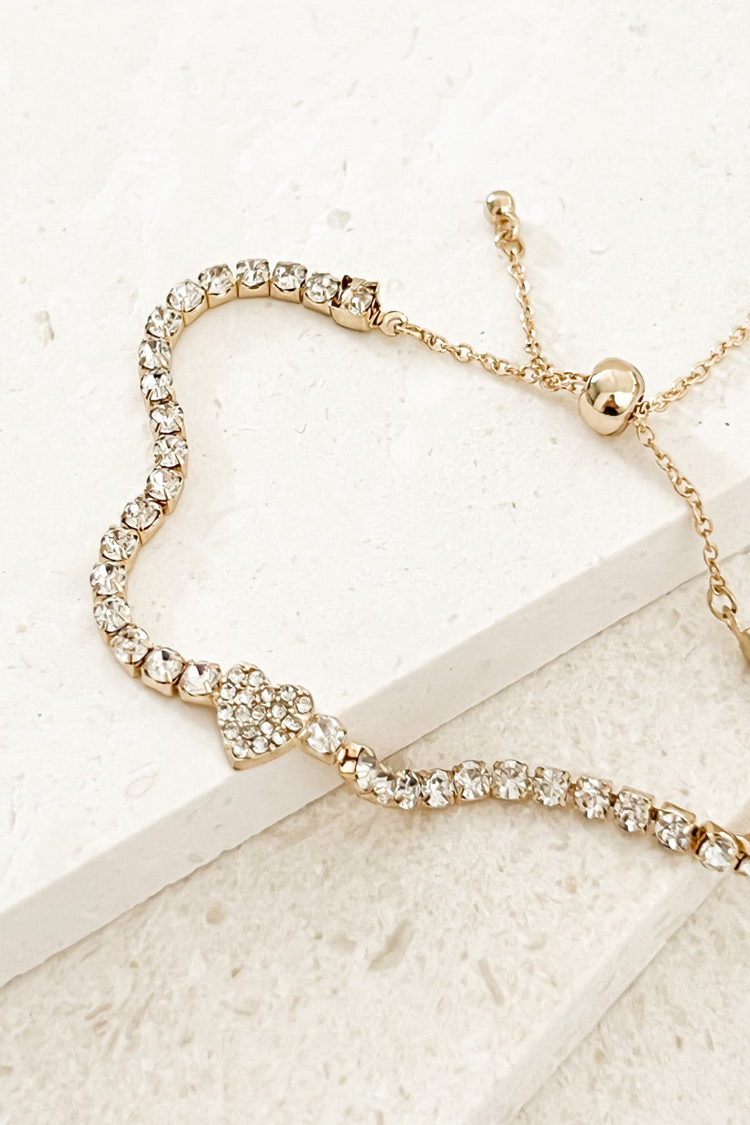 SWEETHEARTS RHINESTONE BRACELET