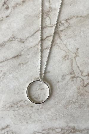 SB20433-SLVR countdown necklace silver 1 dippin' daisy's