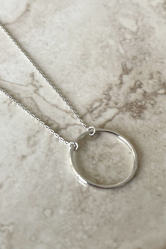 SB20433-SLVR countdown necklace silver 3 dippin' daisy's