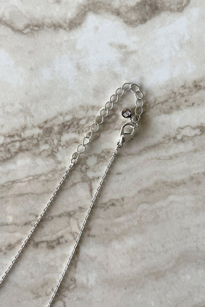 SB20433-SLVR countdown necklace silver 4 dippin' daisy's