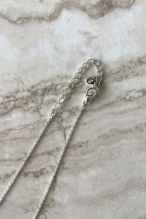 SB20433-SLVR countdown necklace silver 4 dippin' daisy's